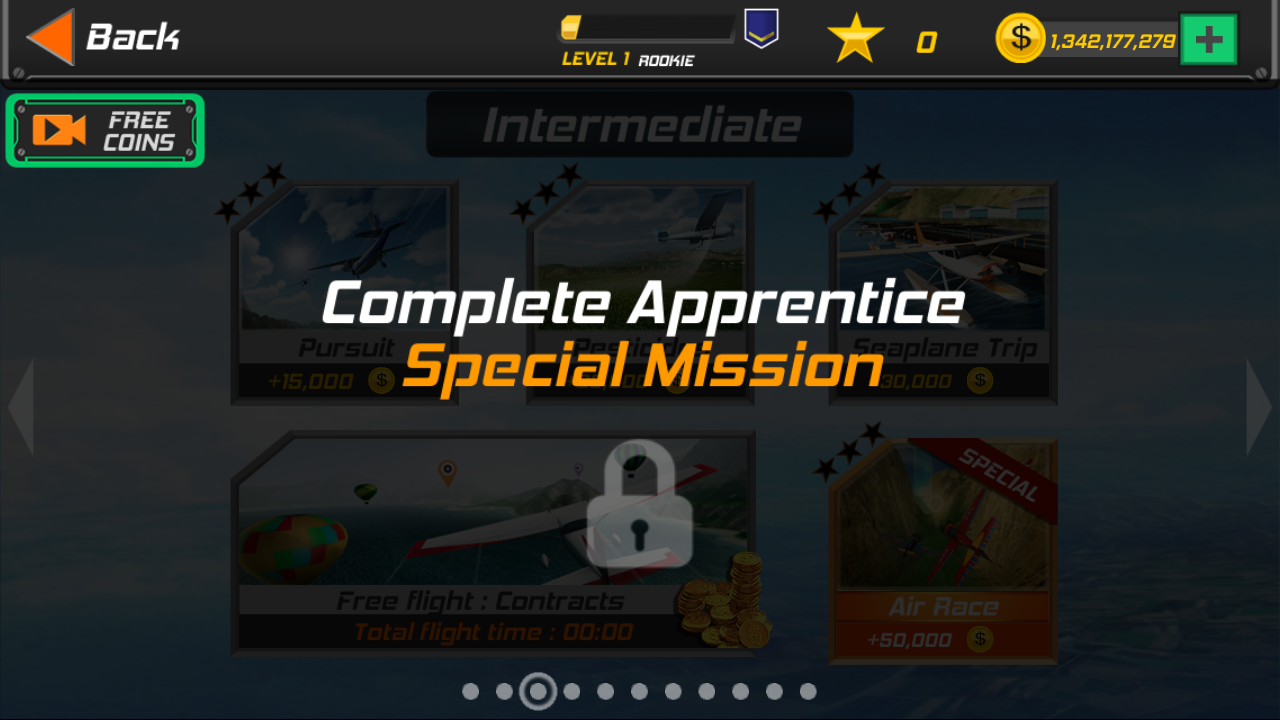 真实飞行模拟3d