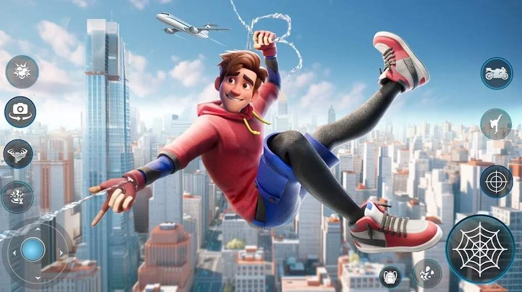 斗士英雄蜘蛛战斗3D