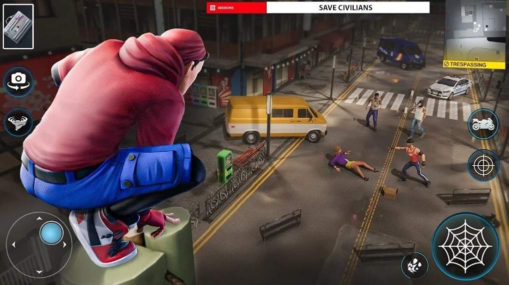 斗士英雄蜘蛛战斗3D