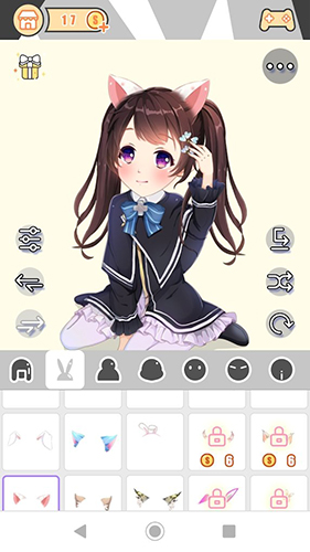 动漫萌娘换装强制解锁版0